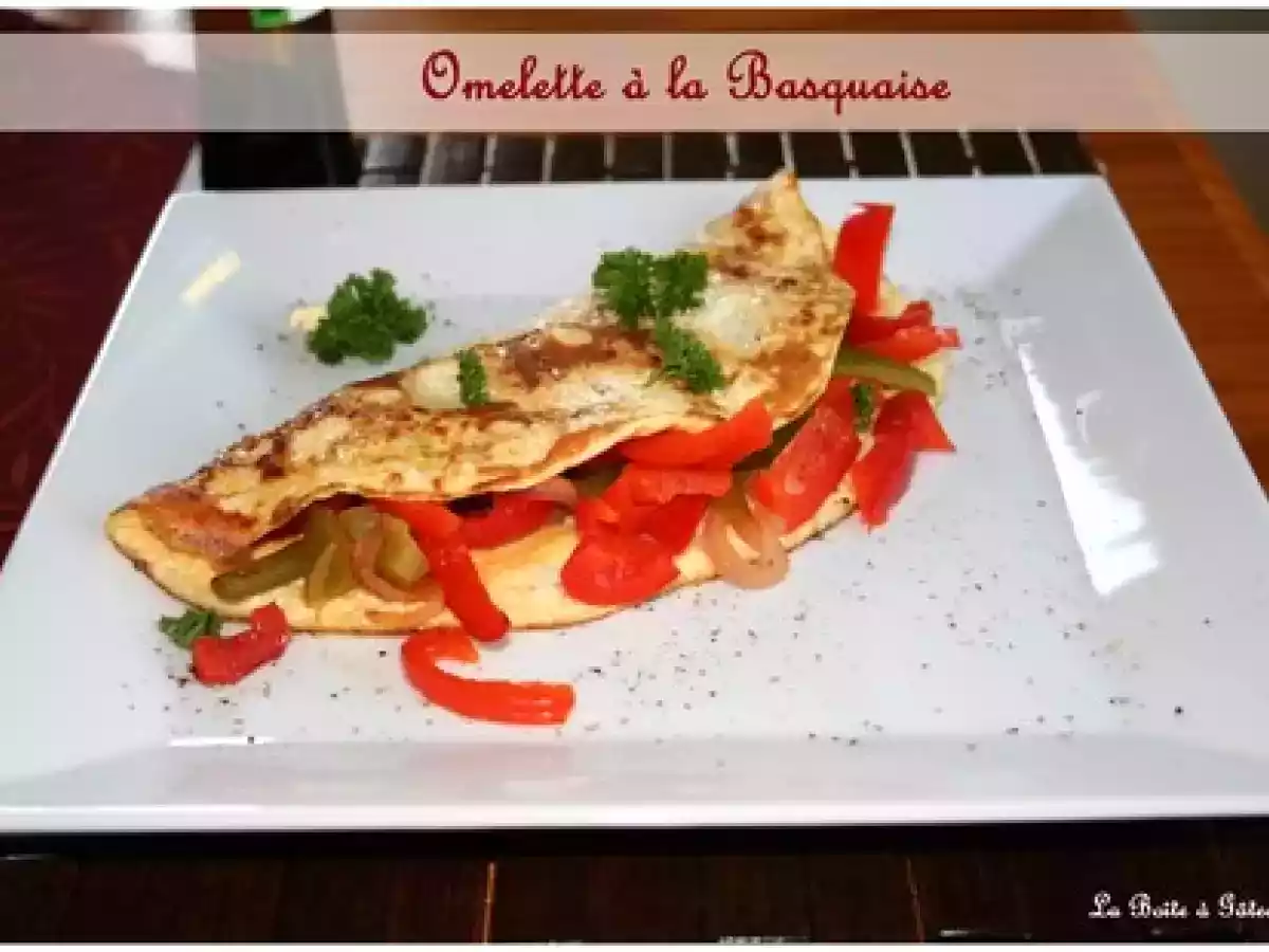 Omelette à la basquaise