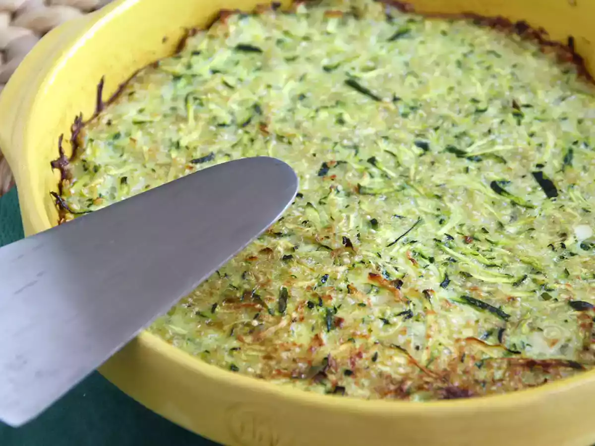 Omelette au four de courgette et quinoa - photo 2