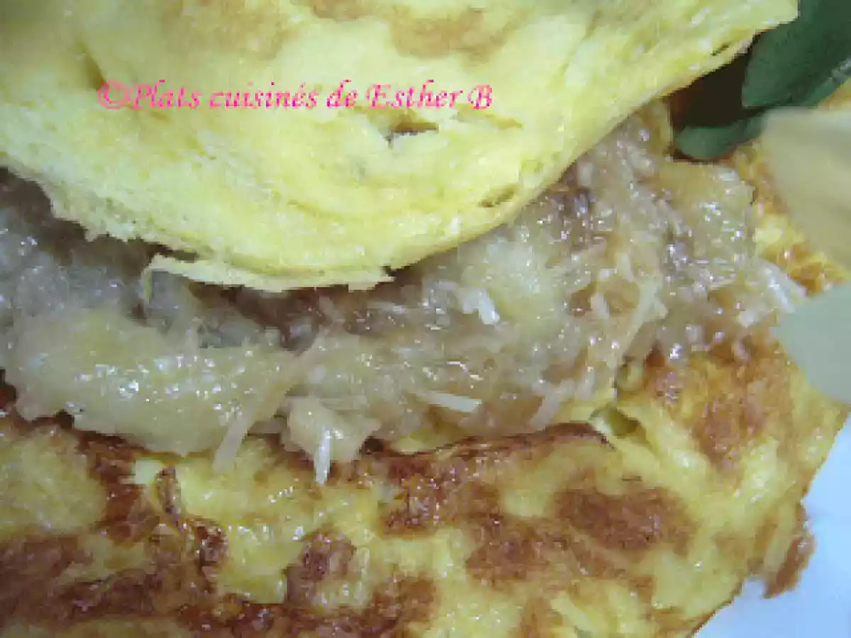 Omelette aux bananes - photo 2