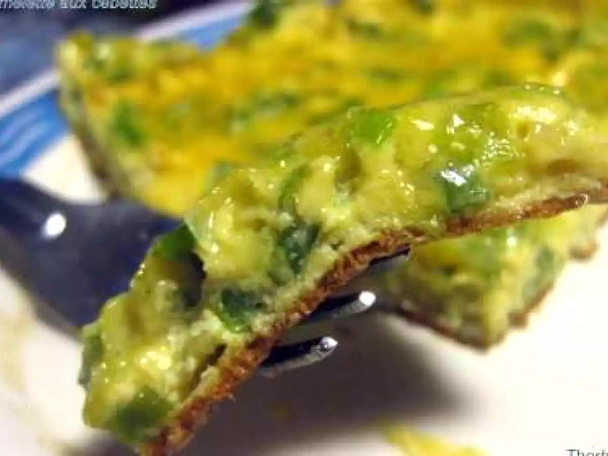 Omelette aux cébettes