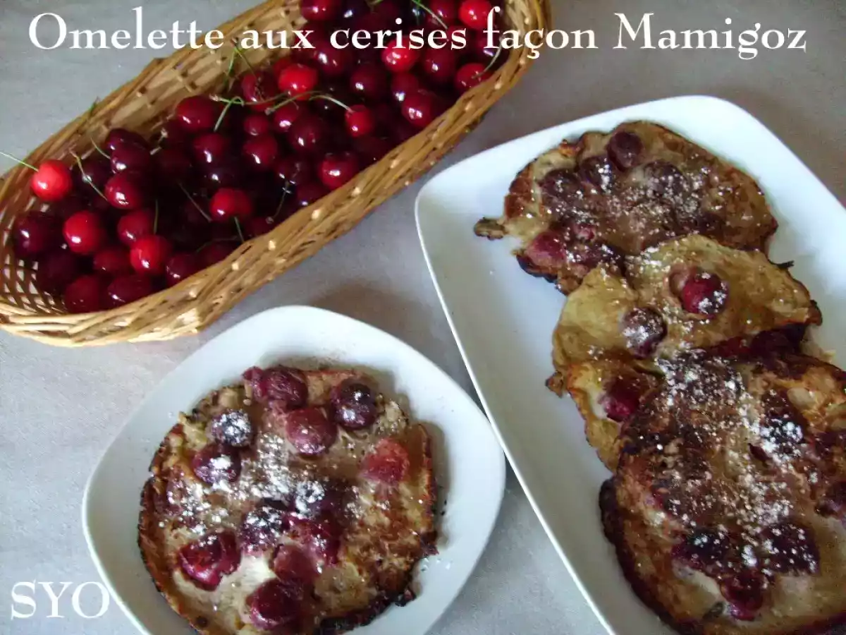 Omelette aux cerises façon Mamigoz