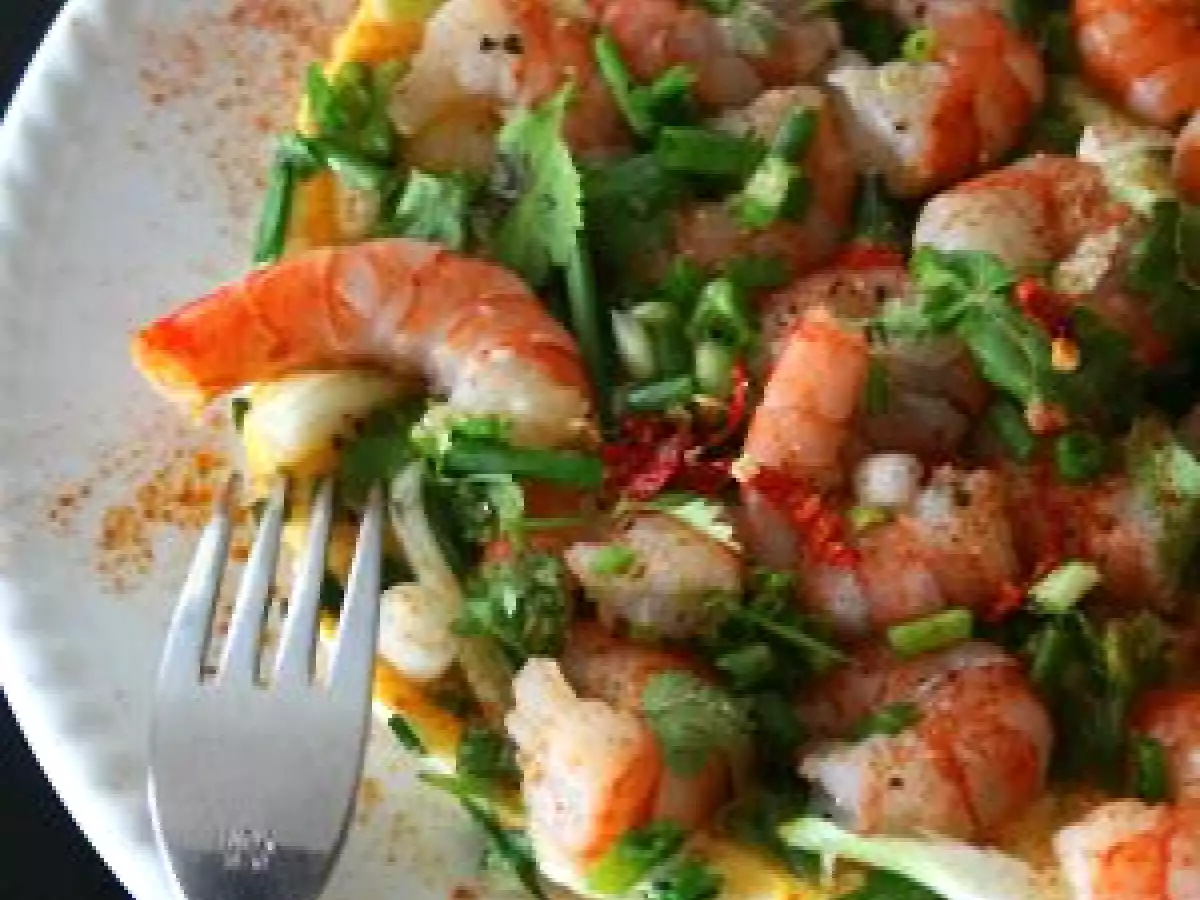 Omelette aux crevettes saveurs d'Asie - photo 2