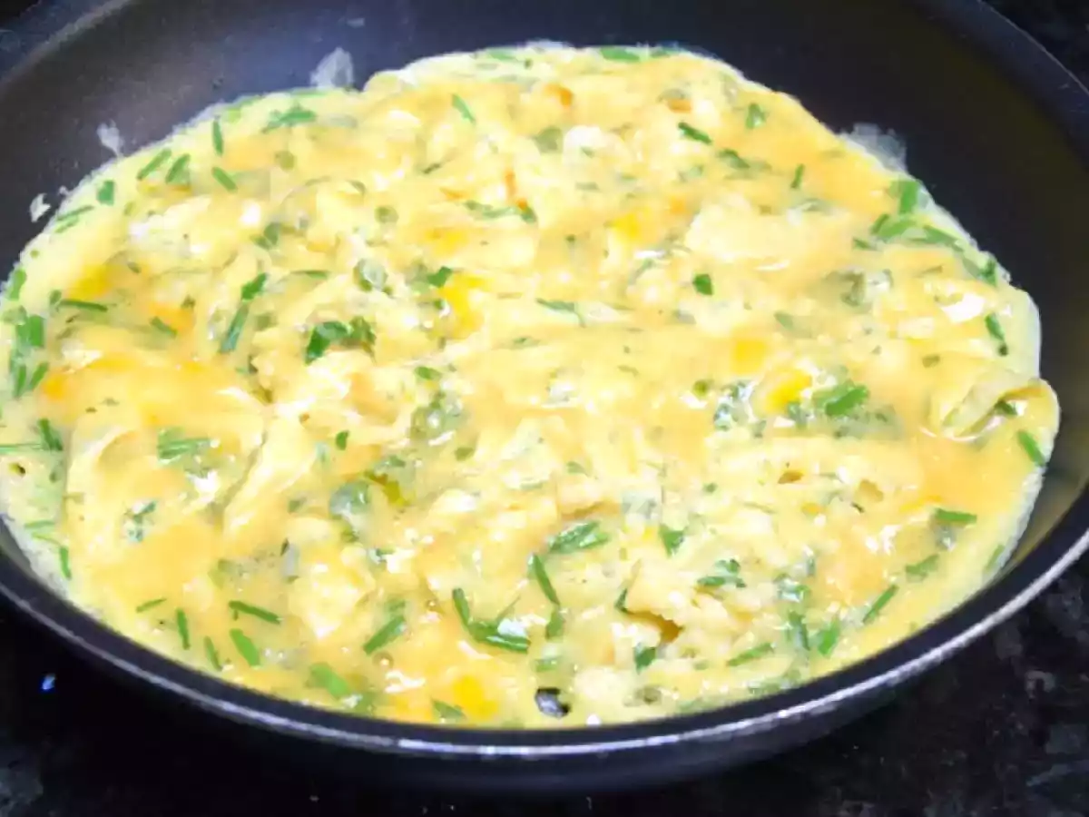 Omelette aux fines herbes IG bas - photo 2