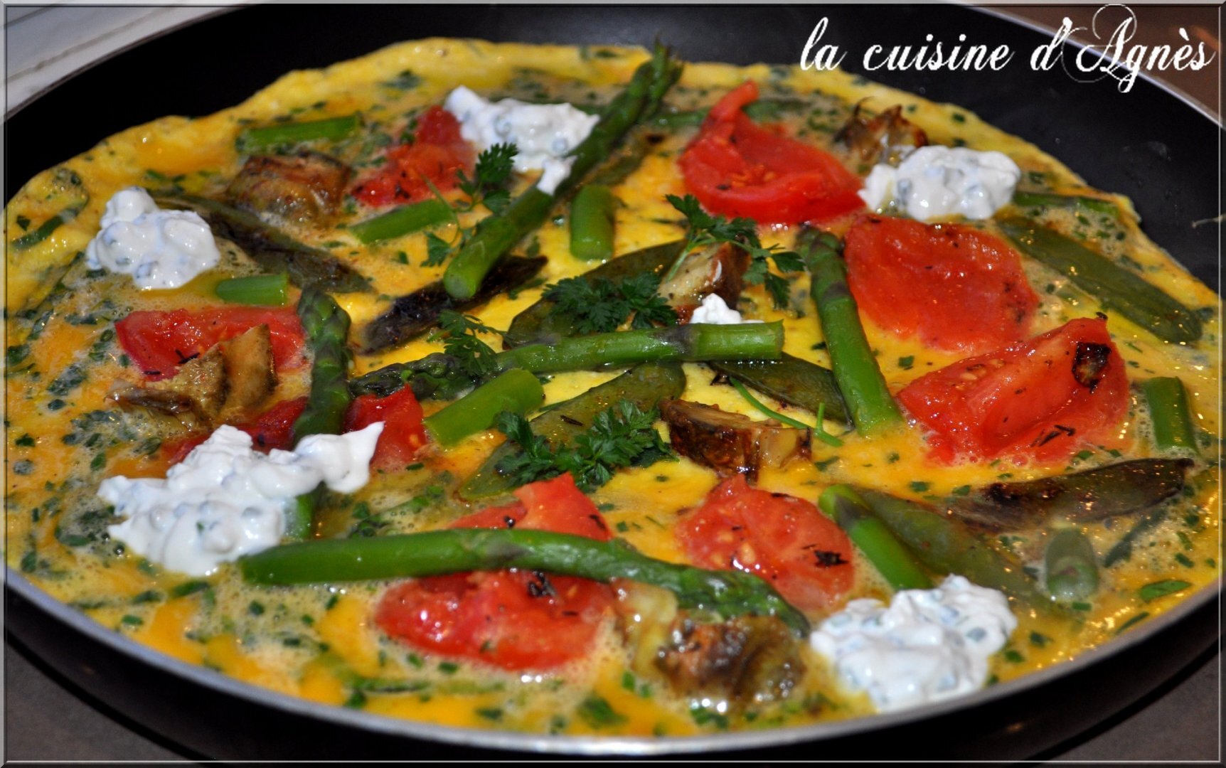 Omelette aux légumes de saison Recette Ptitchef
