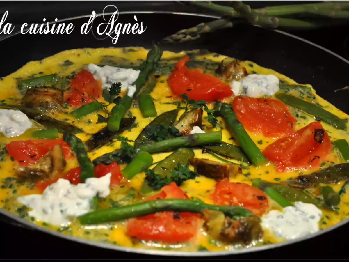 Omelette aux légumes de saison - photo 2