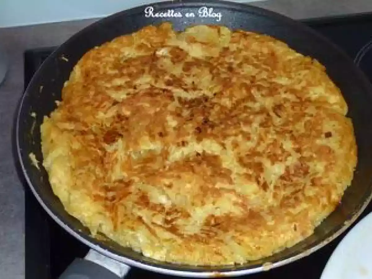 OMELETTE AUX POMMES DE TERRE