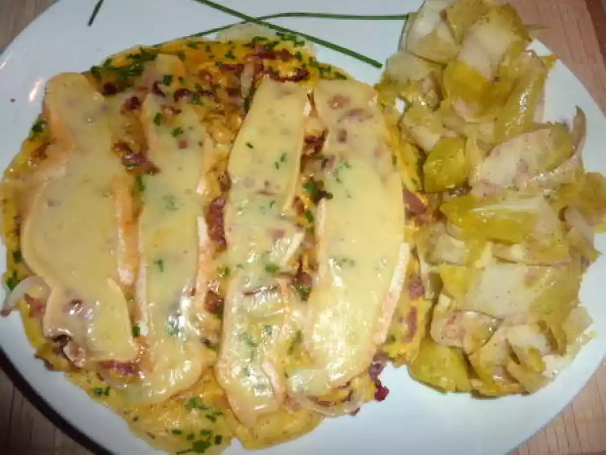 Omelette façon tartiflette - photo 2