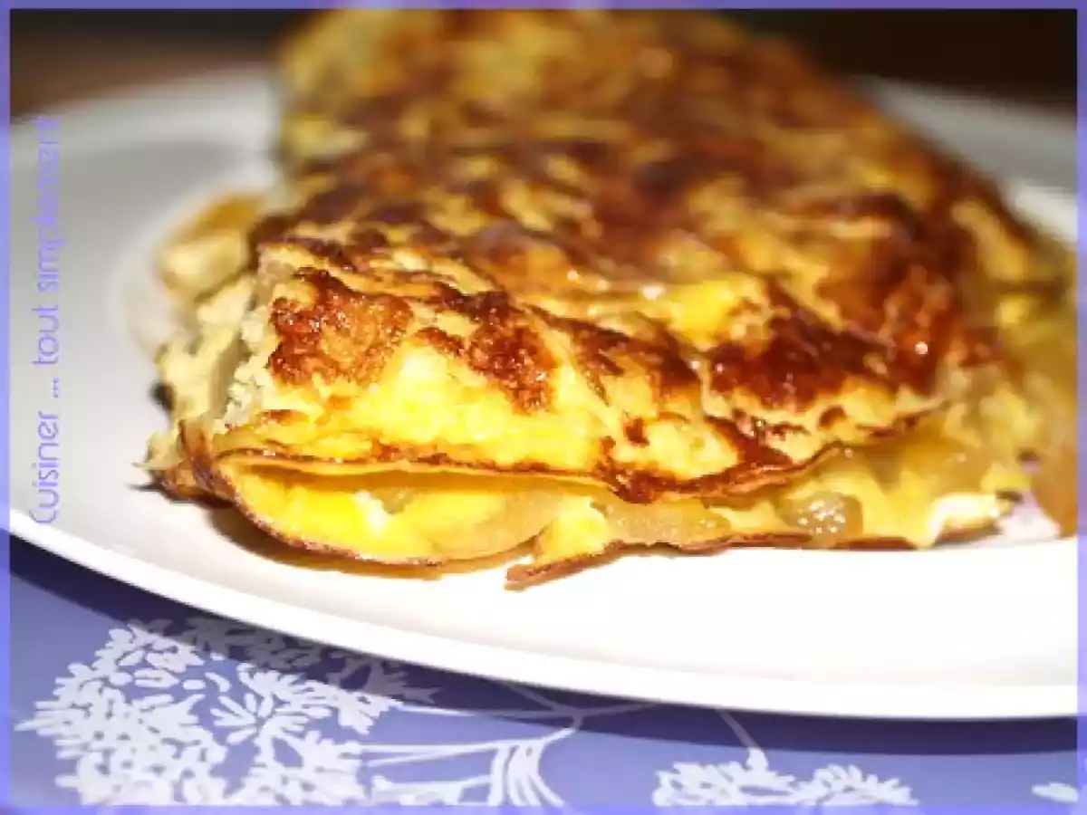Omelette Pommes - Caramel