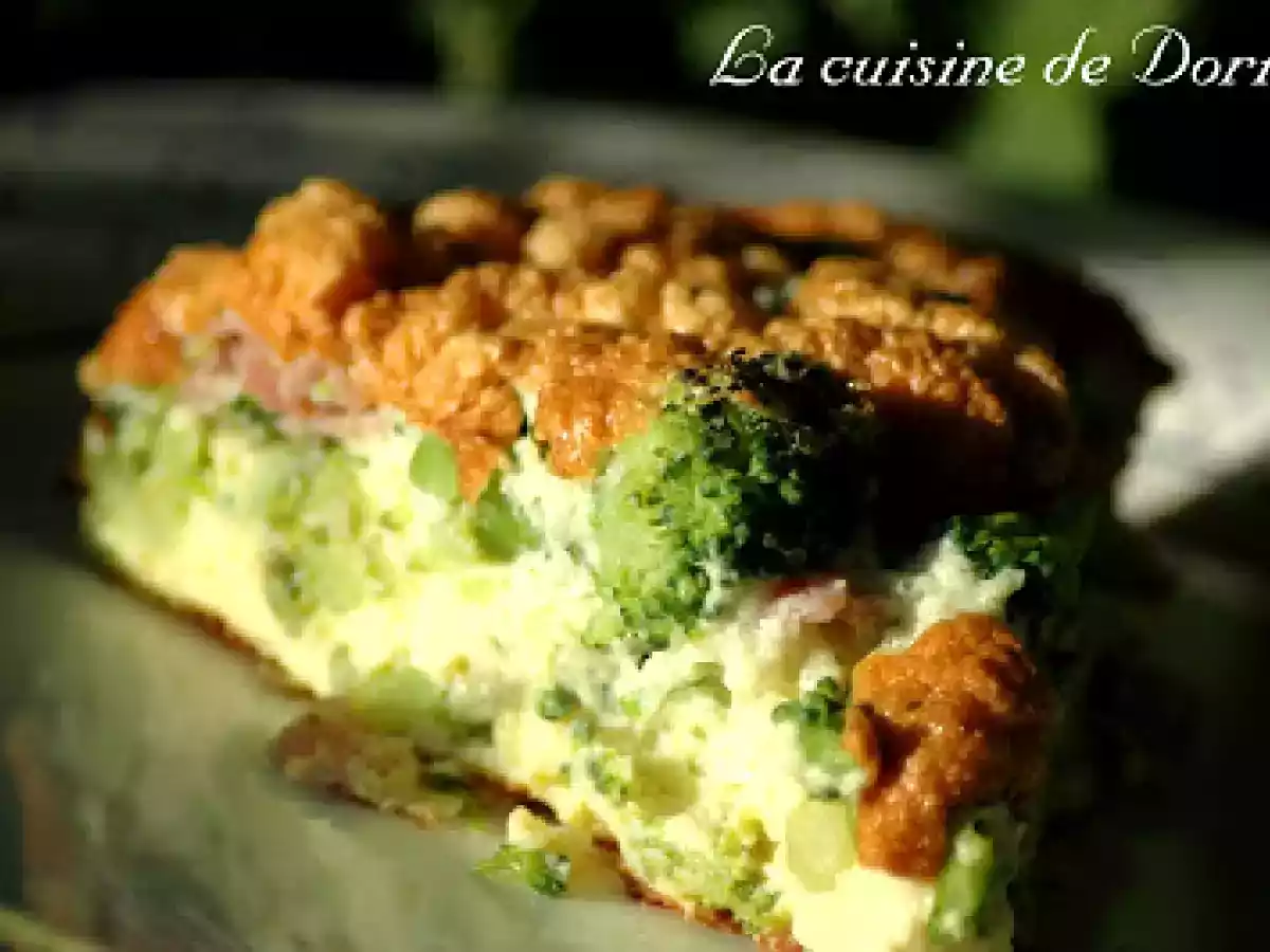 Omelette vaporeuse aux brocolis et bacon - photo 2