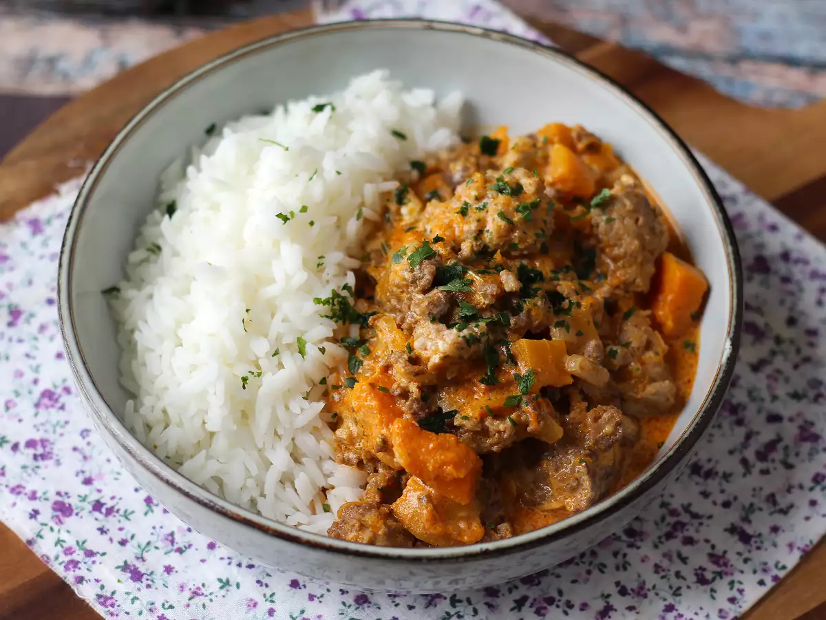 One pot de courge à la viande hachée : crémeux et réconfortant - photo 5