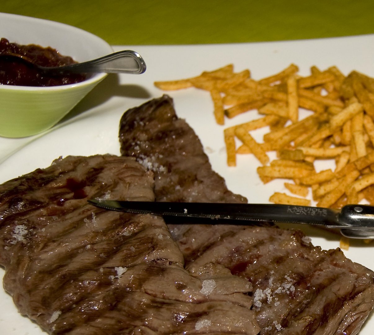 Onglet sauce steak house Recette Ptitchef