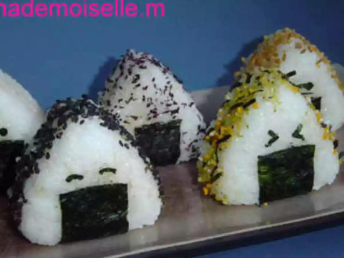 Onigiri à la rilette de maquereau