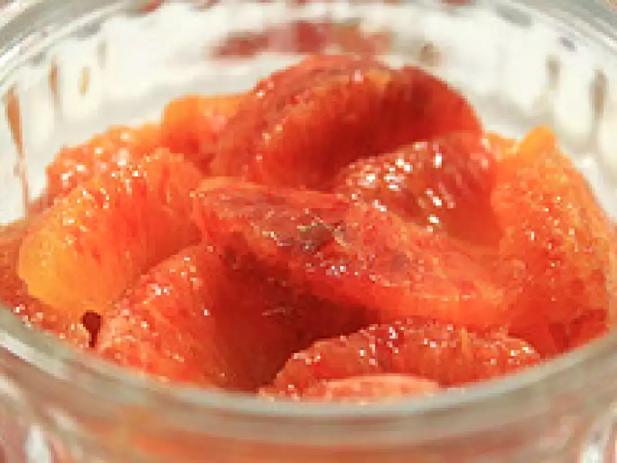 Orange sanguine au miel & crème à la vanille - photo 5