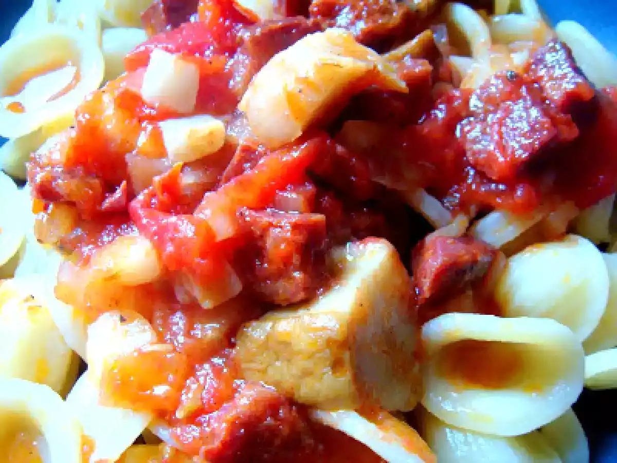 Orecchiette, chorizo, pimento - photo 2