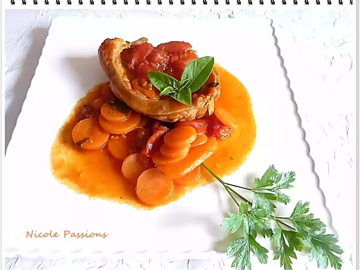 Osso bucco aux herbes du jardin