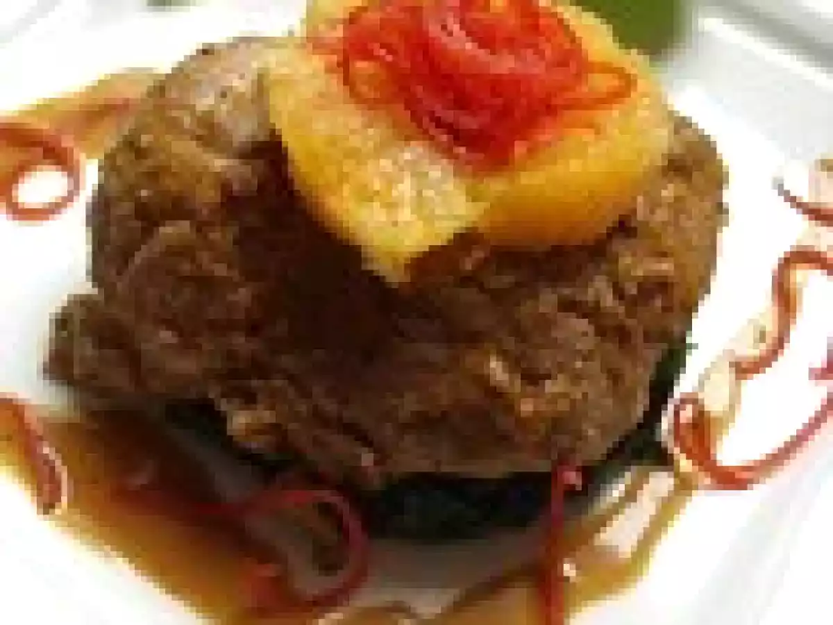 Osso Bucco Pané au Pollen de Miel et aux Oranges