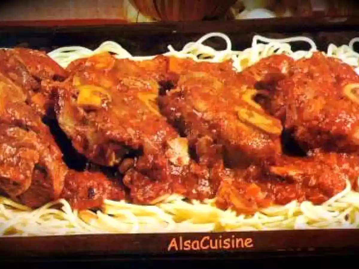 Osso-buco aux champignons