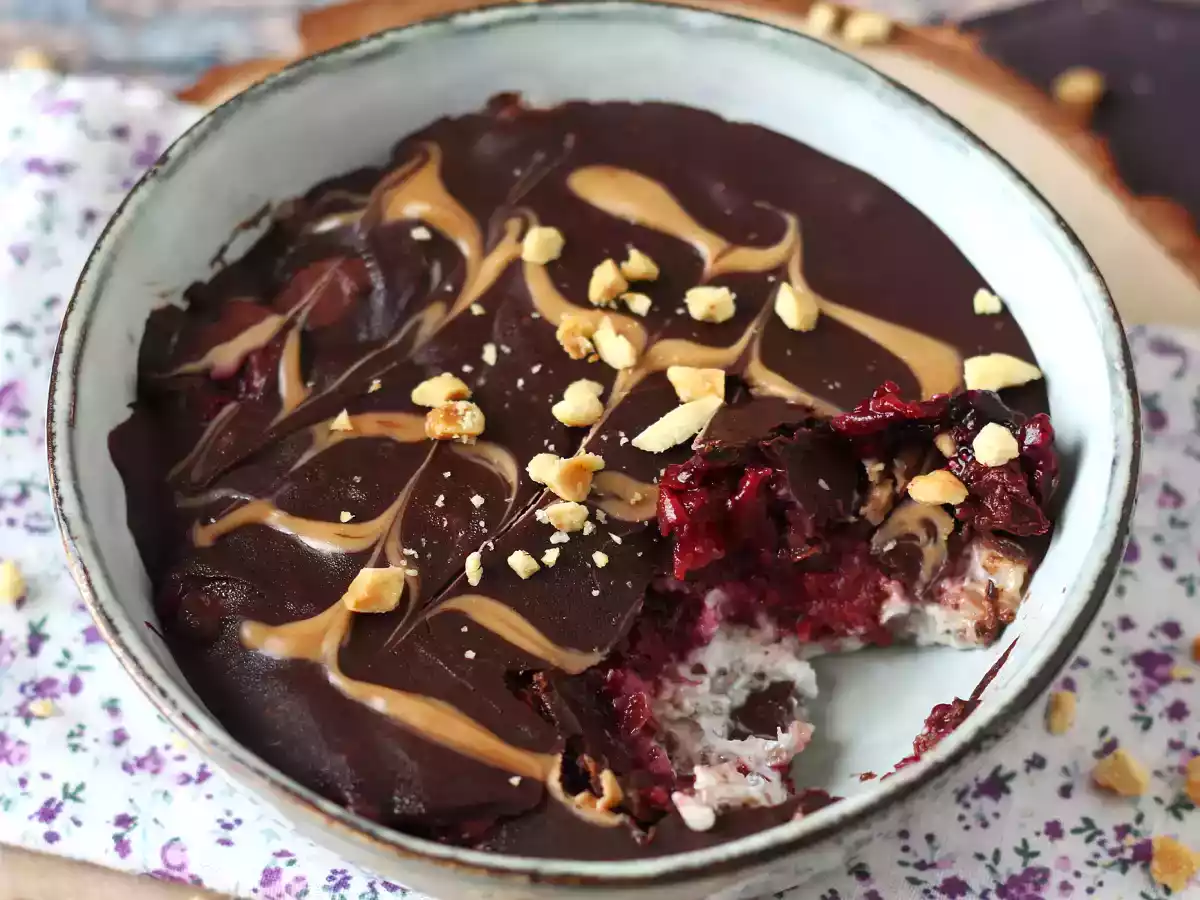 Overnight oats fruits rouges et chocolat, le petit déj sain et rassasiant! - photo 5