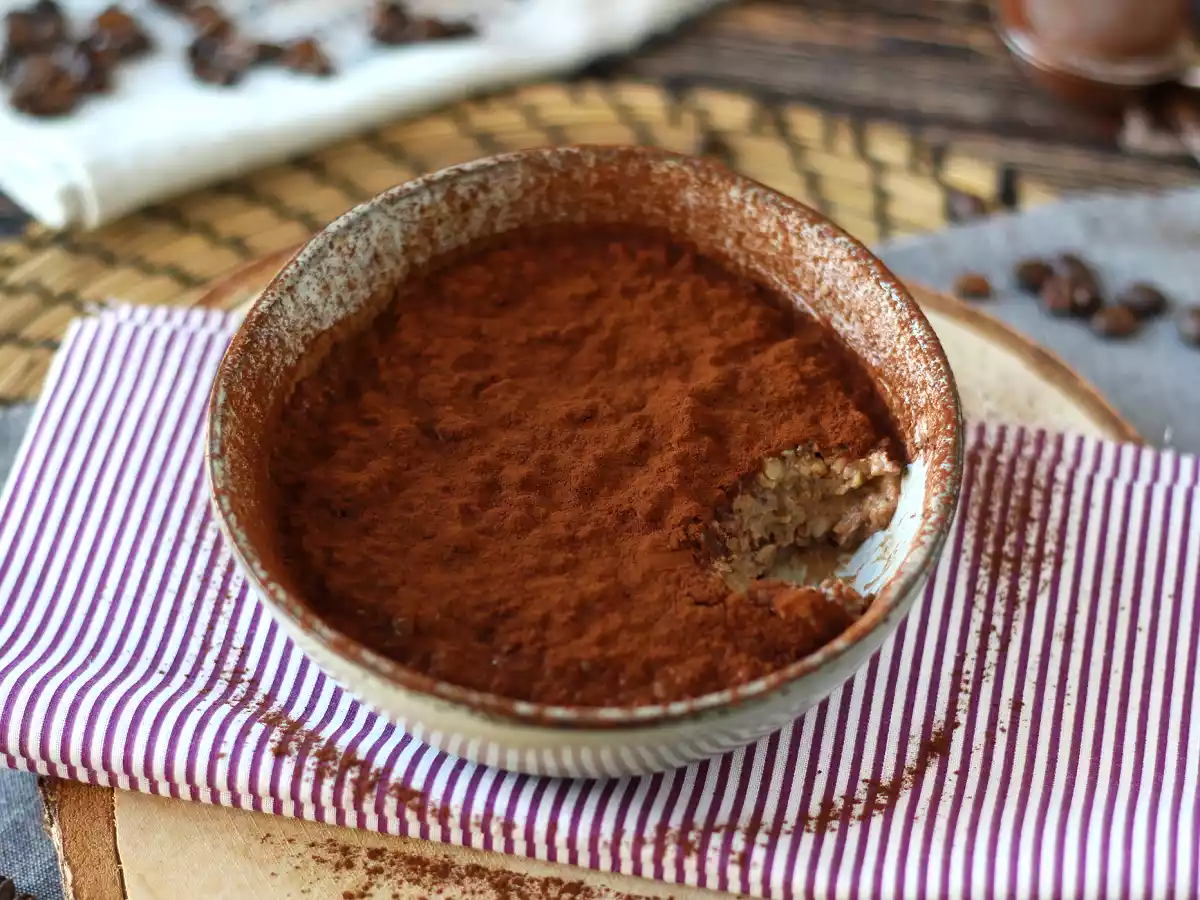 Overnight oats goût tiramisu, le petit déjeuner parfait au café et cacao! - photo 4