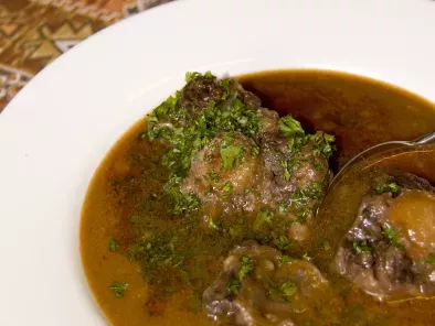 Oxtail soup.