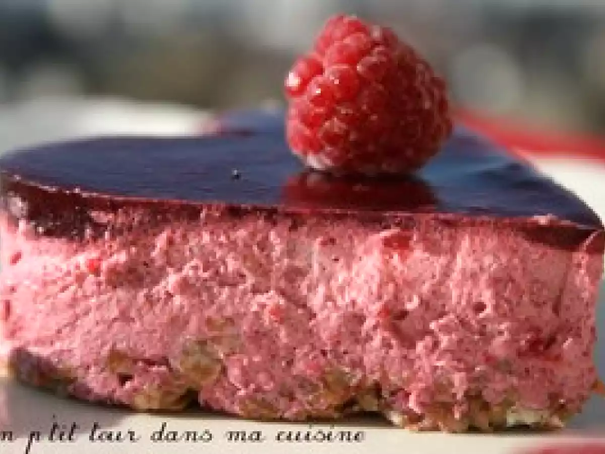 P'tit gâteau individuel framboise et chocolat blanc - photo 2
