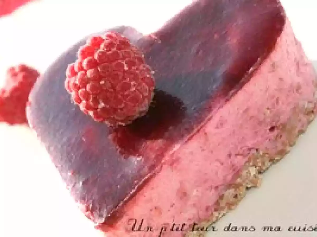 P'tit gâteau individuel framboise et chocolat blanc - photo 3
