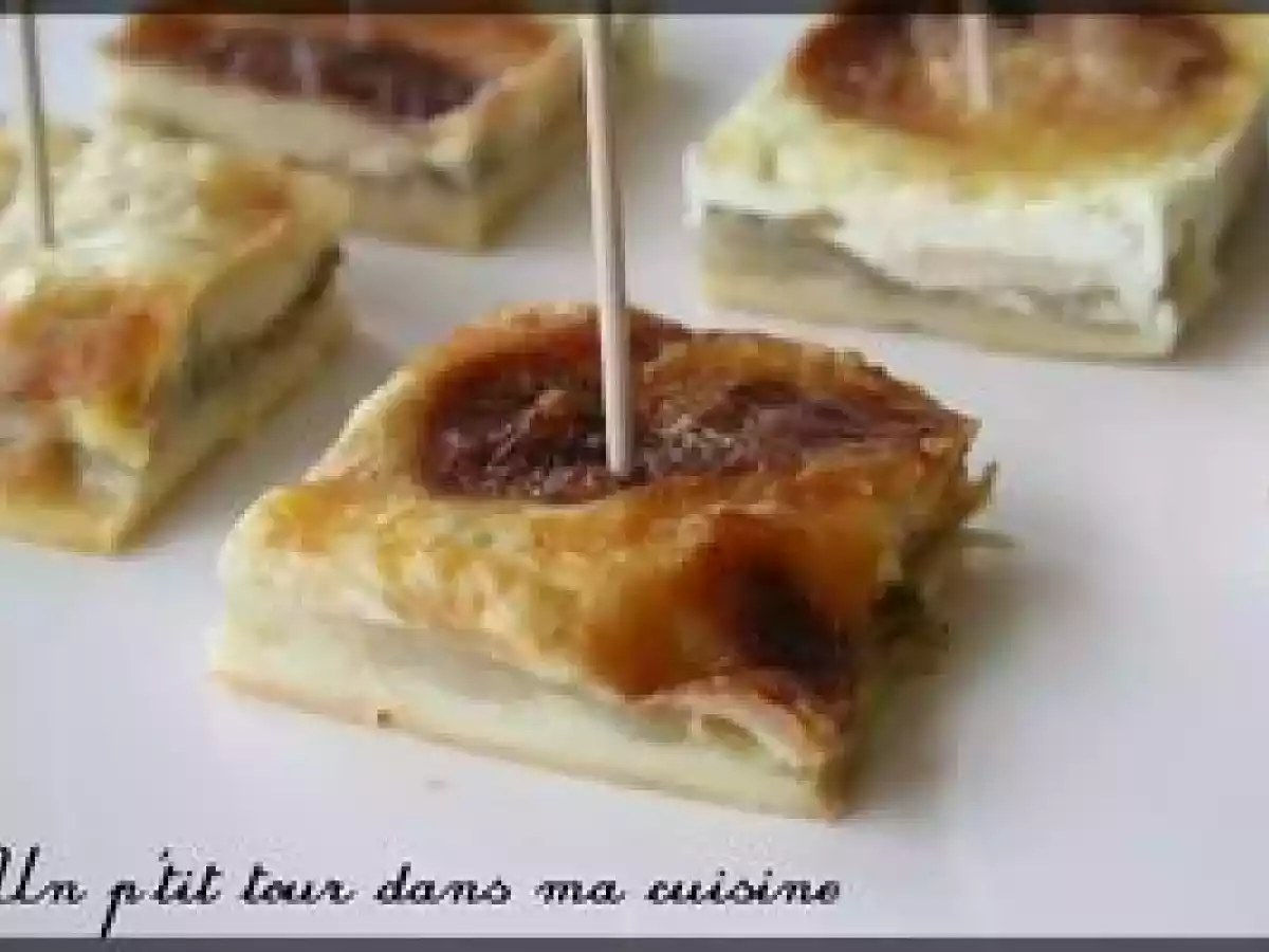 P'tite tarte au munster sur lit d'endives - photo 2