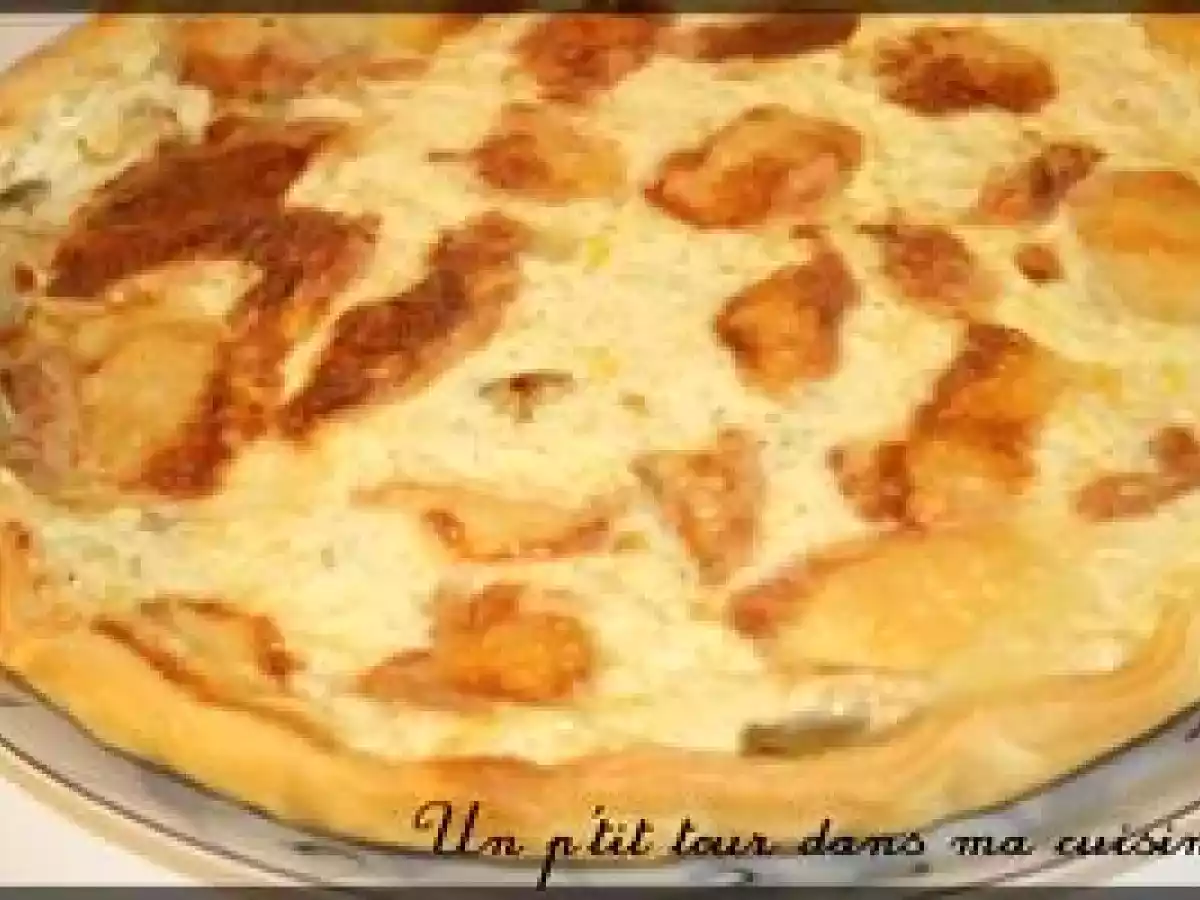 P'tite tarte au munster sur lit d'endives - photo 3