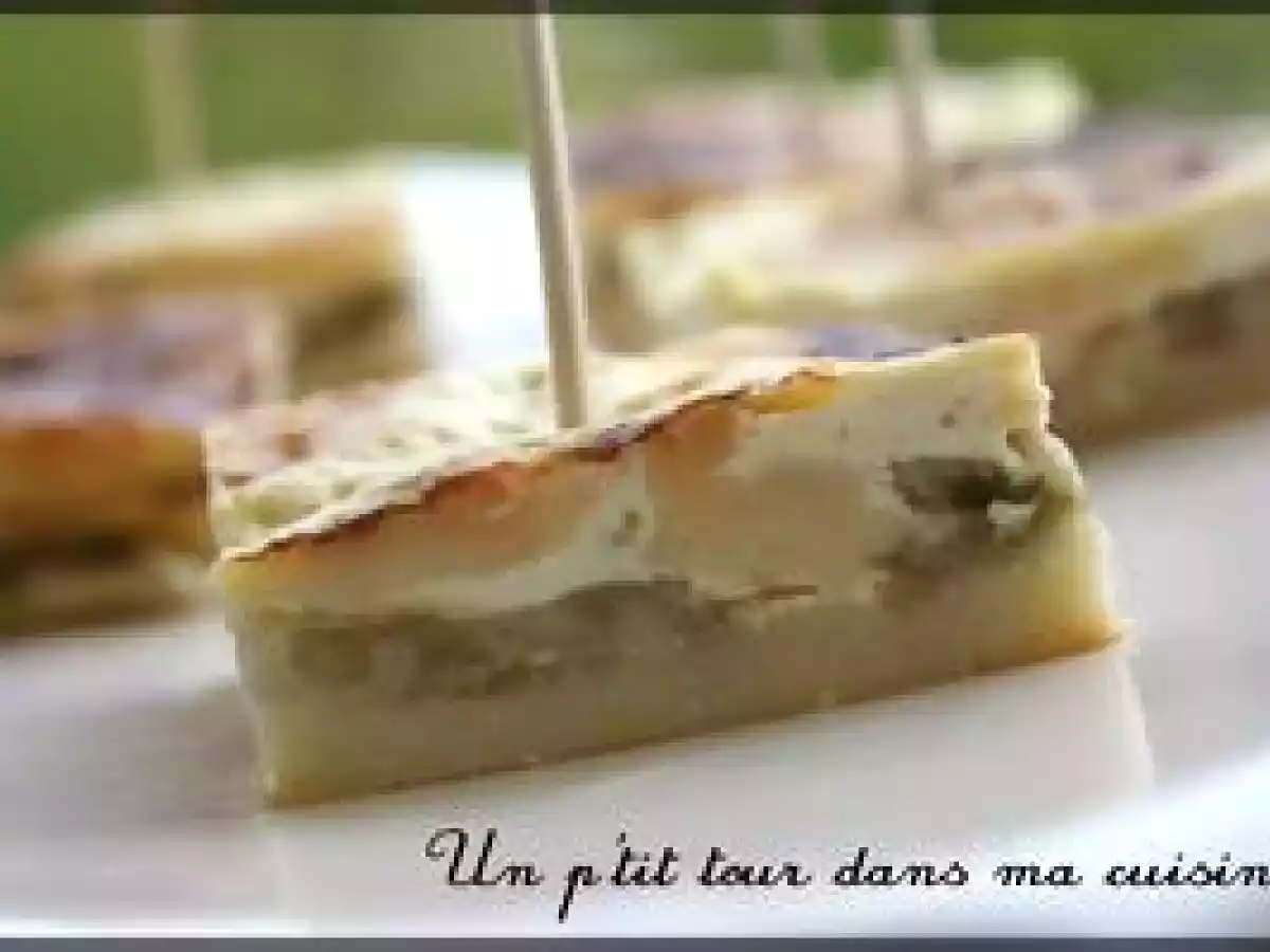 P'tite tarte au munster sur lit d'endives - photo 5