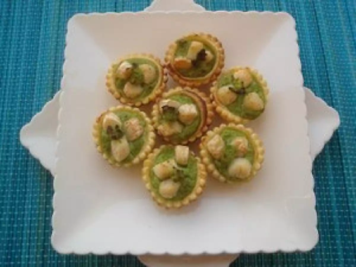 P'tites bouchées brocolis et noix de Saint Jacques - photo 2