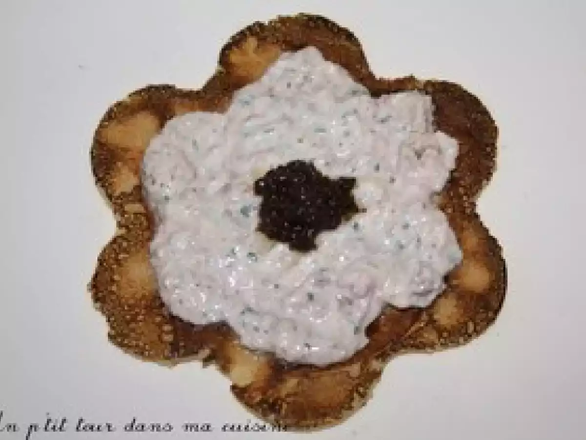 P'tites crêpes fleurs thon et fromage blanc - photo 4