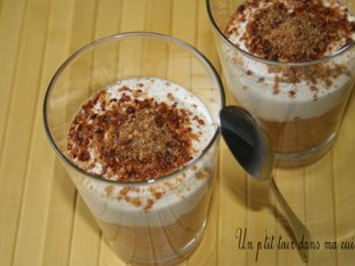 Recette de verrines compote de pommes et fromage blanc