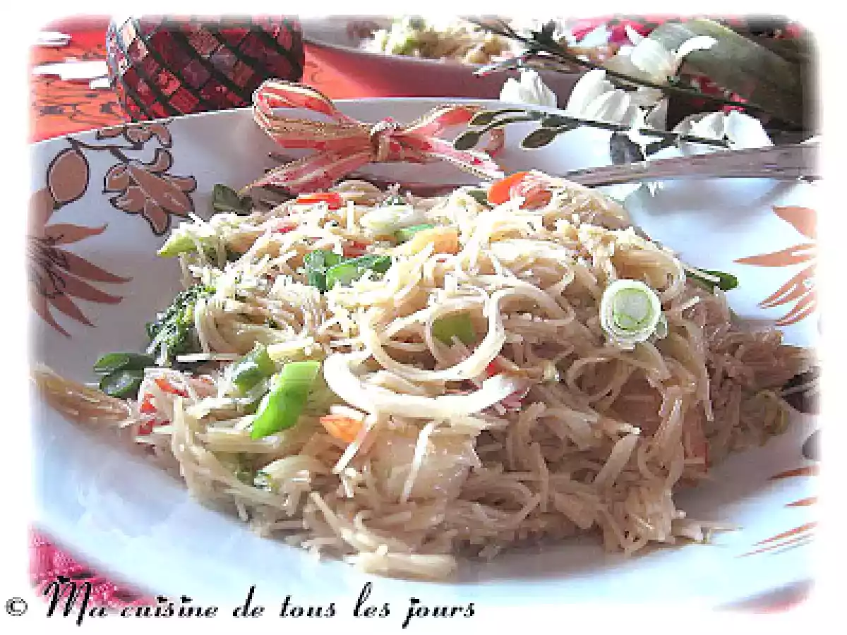 Pad thaï aux légumes et aux crevettes, la suite de notre St-Valentin - photo 3