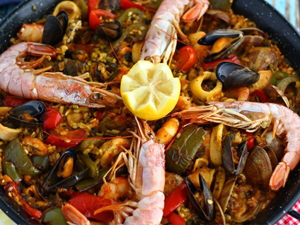 Plat à Paella Aux Fruits De Mer CARRETILLA - Neuf Avec étiquettes - Référence 103787
