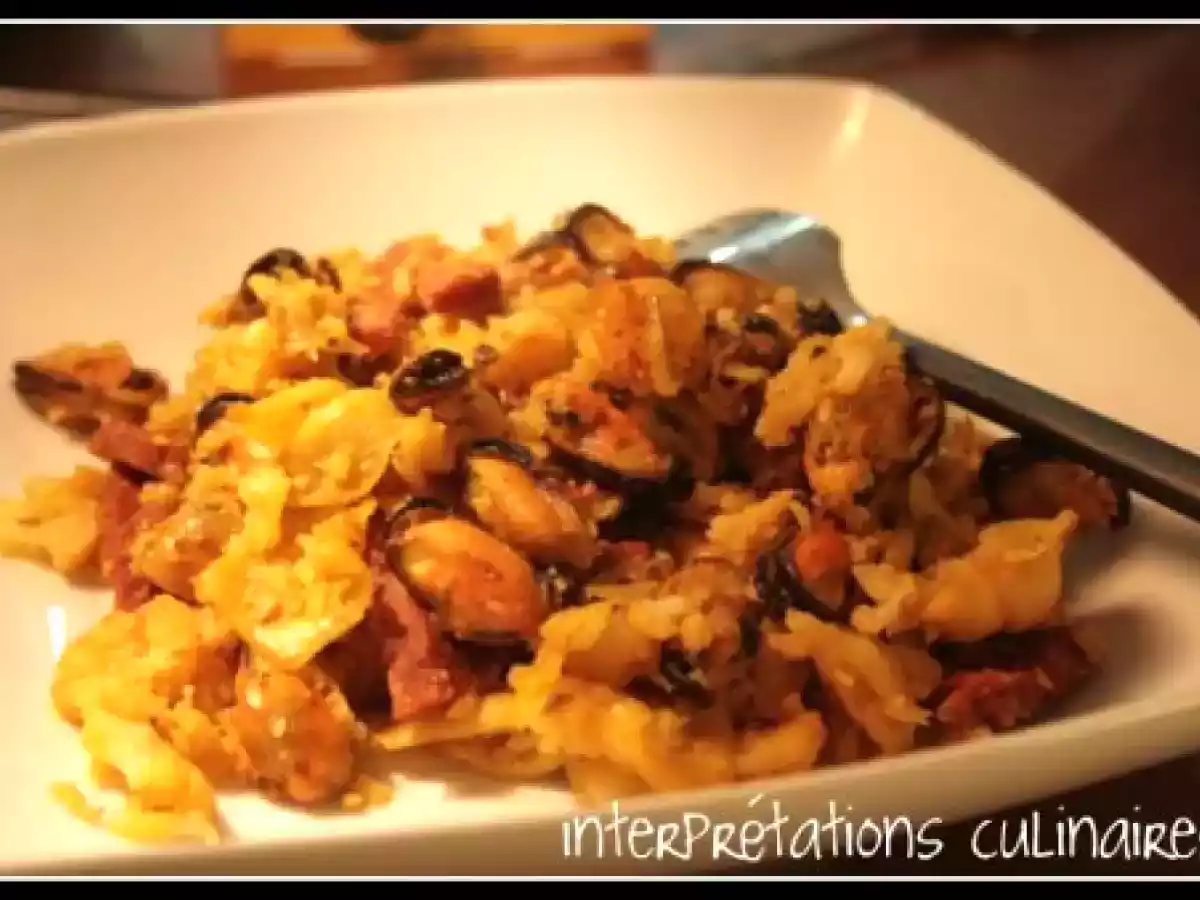 Paella de chou-fleur : choufleurella de la mer.