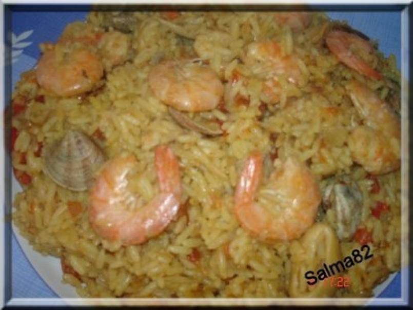 Paella de fruit de mer ( paella de marisco) - photo 2