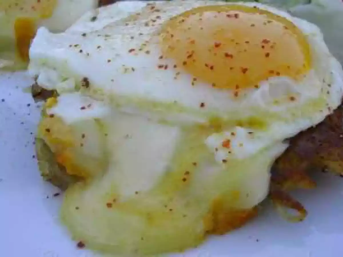 Paillasson de pommes de terre au Langres fermier