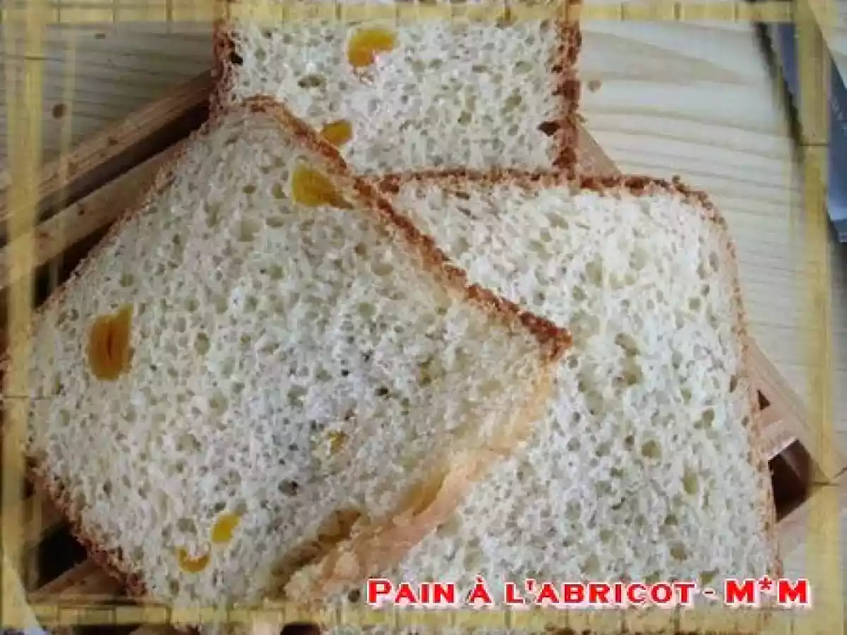 Pain à l'abricot