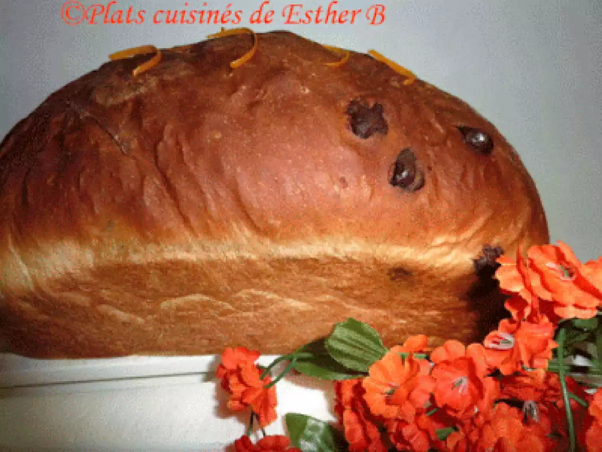 Pain à l'orange et aux pépites de chocolat (MAP)
