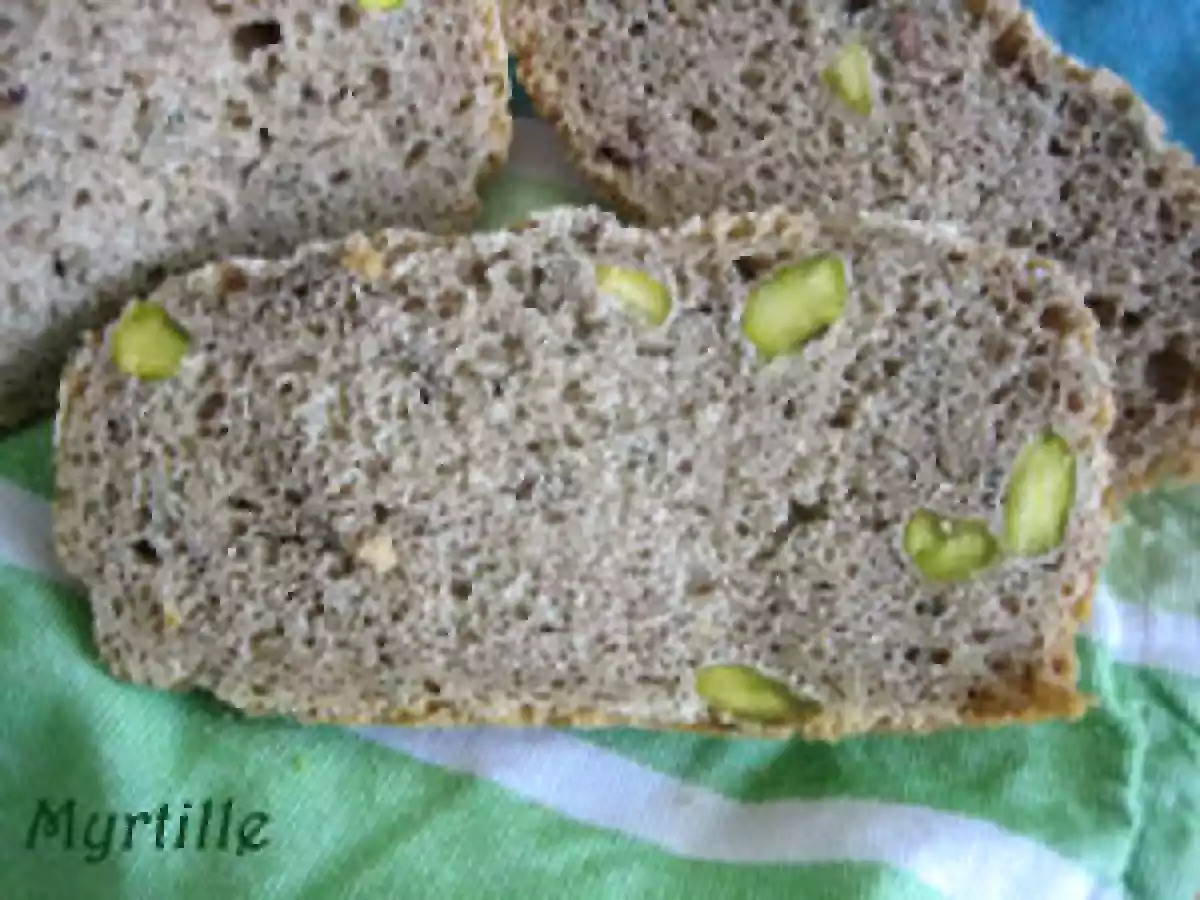 Pain à l'Ortie et aux Pistaches - photo 2