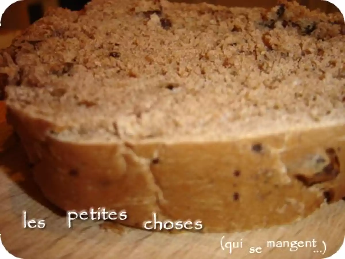 Pain à la banane et au chocolat