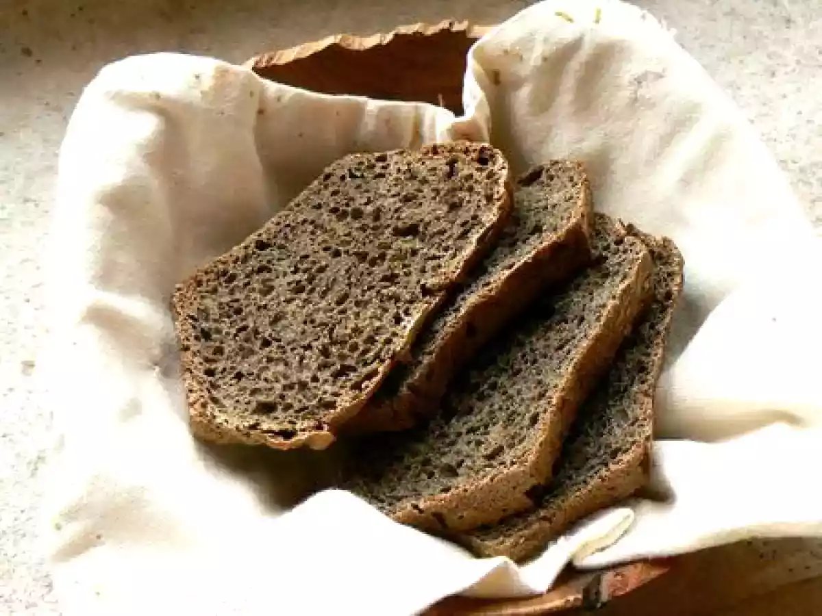 Pain à la farine de chanvre