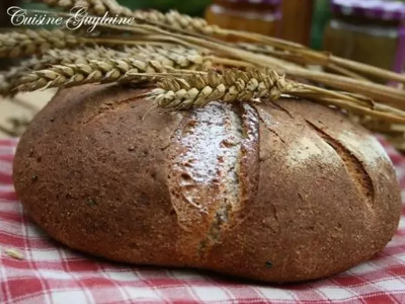 ^^Pain à la farine de quinoa et au sésame noir/La Roche du Diable (Vosges)^^ - photo 5