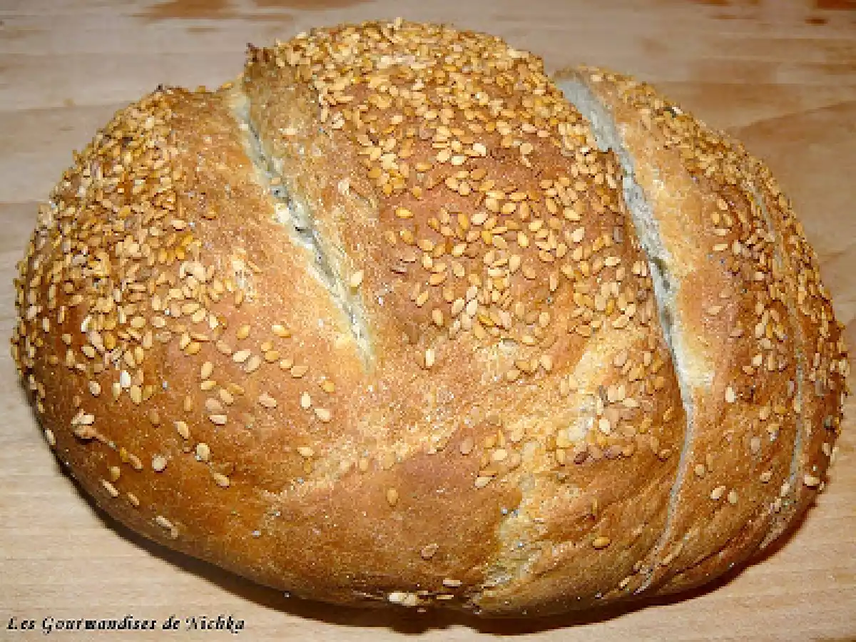 Pain à la farine de quinoa et aux céréales