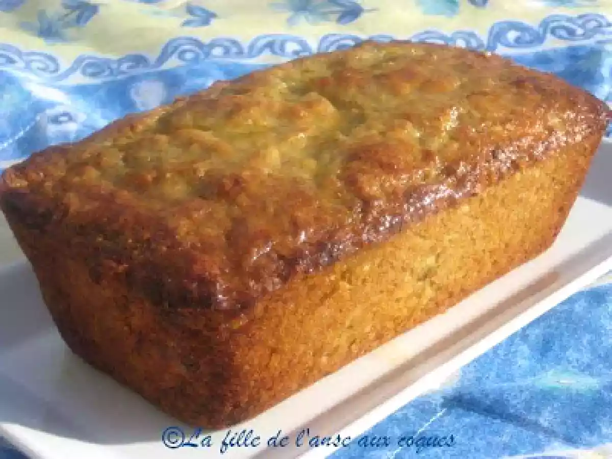 PAIN À LA RHUBARBE ET ORANGE