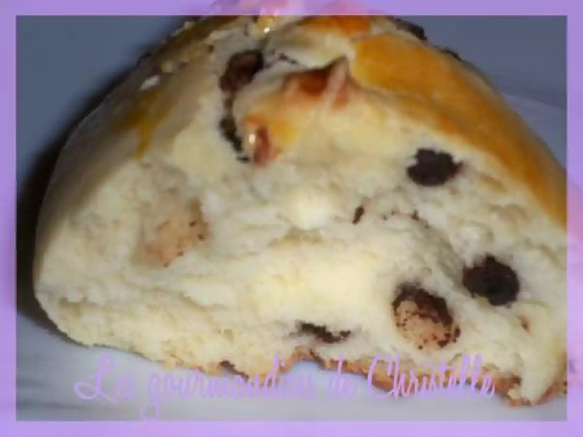 Pain au lait au pépites de chocolat - photo 2