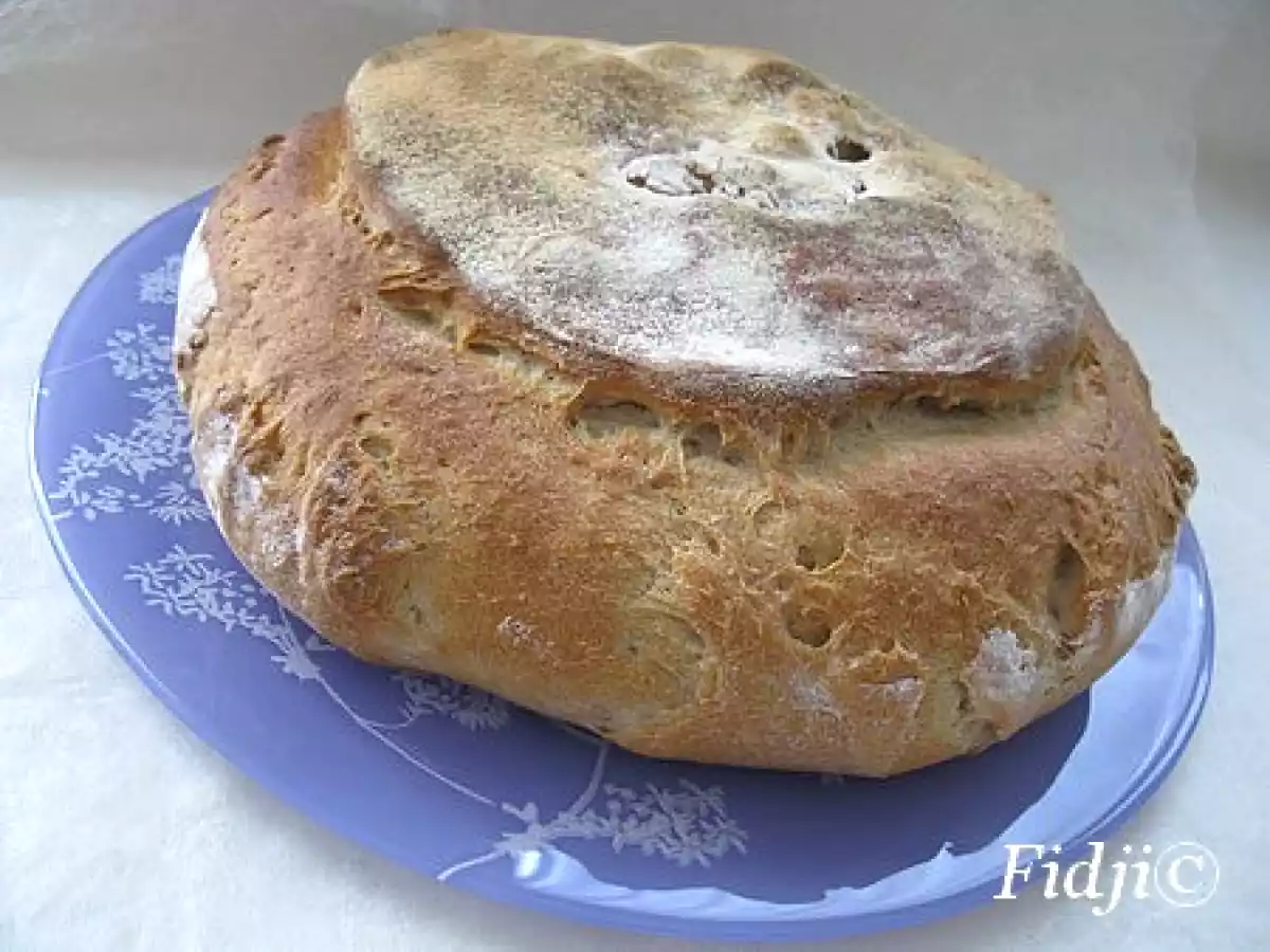 Pain au levain déshydraté