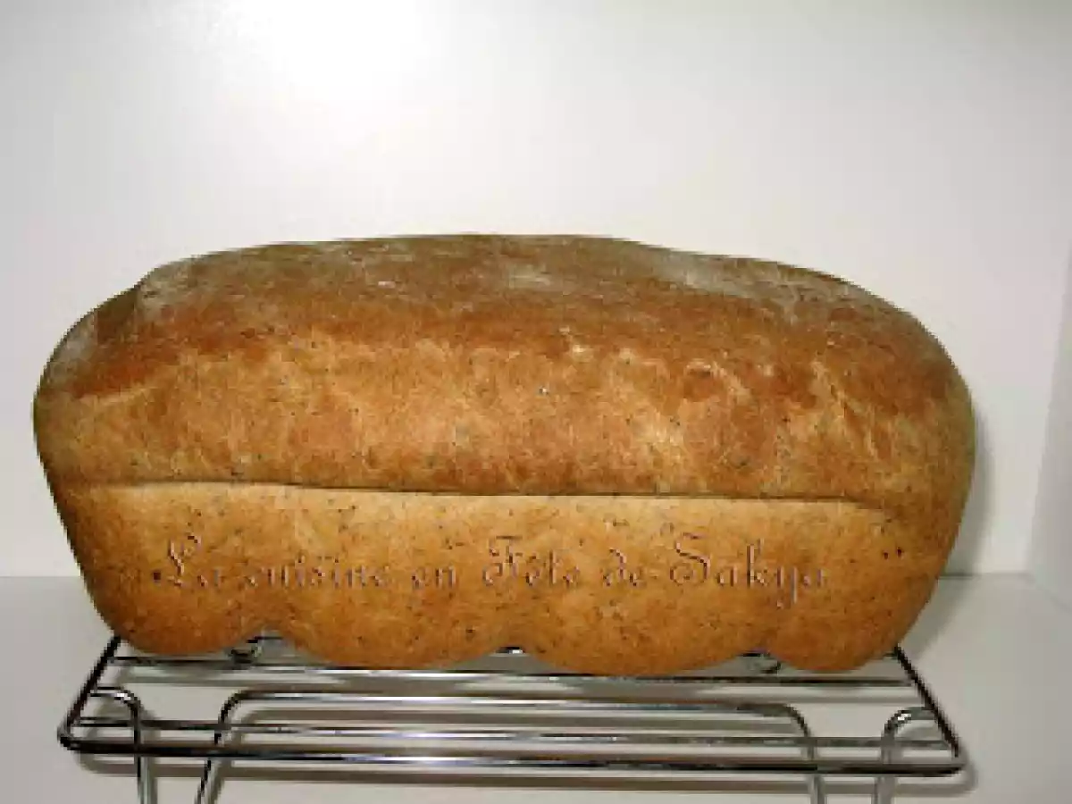 Pain au lin et au Sarrasin savoureux au robot boulanger - photo 2