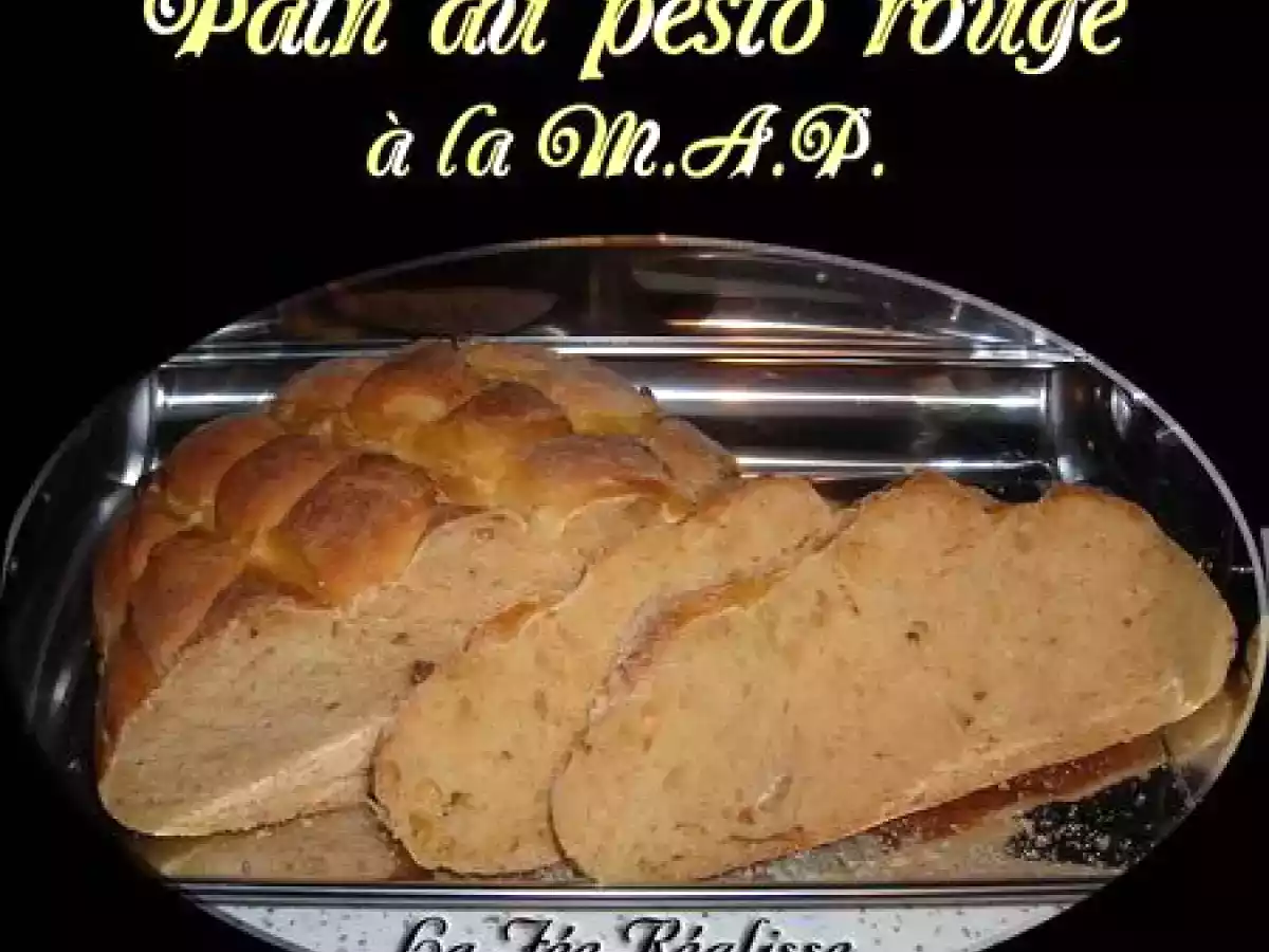 Pain au pesto rouge à la MAP