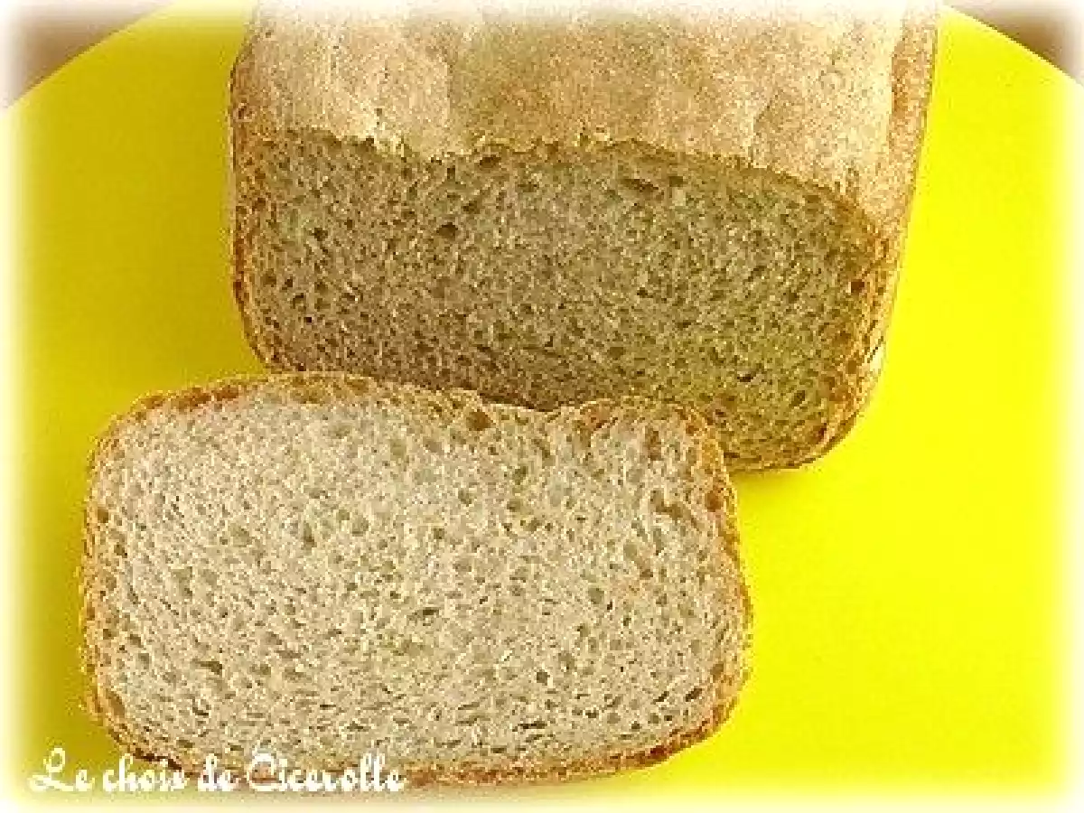 Pain au seigle et aux flocons de millet